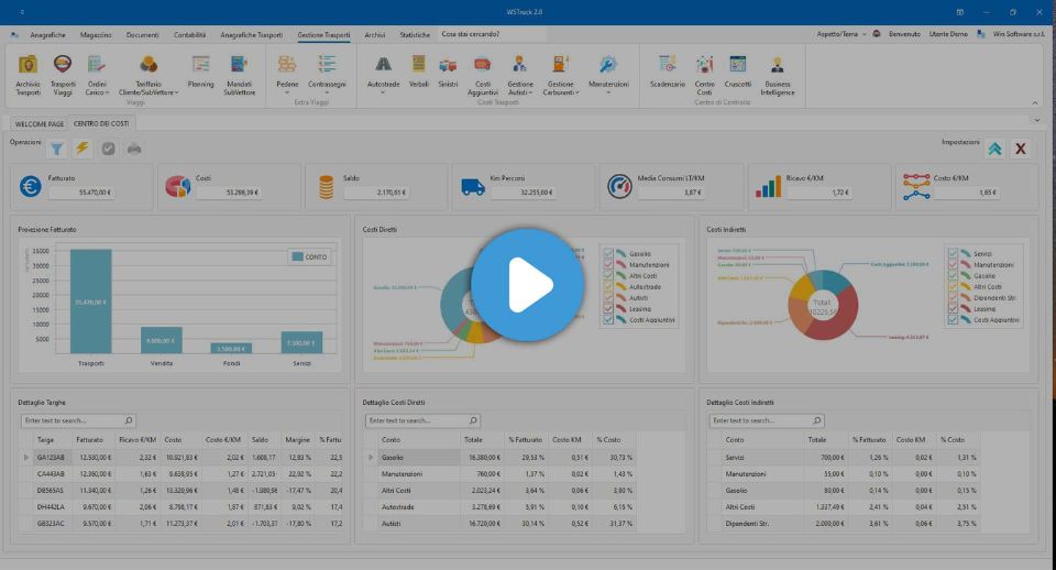 WS Infinity - Software Trasporti